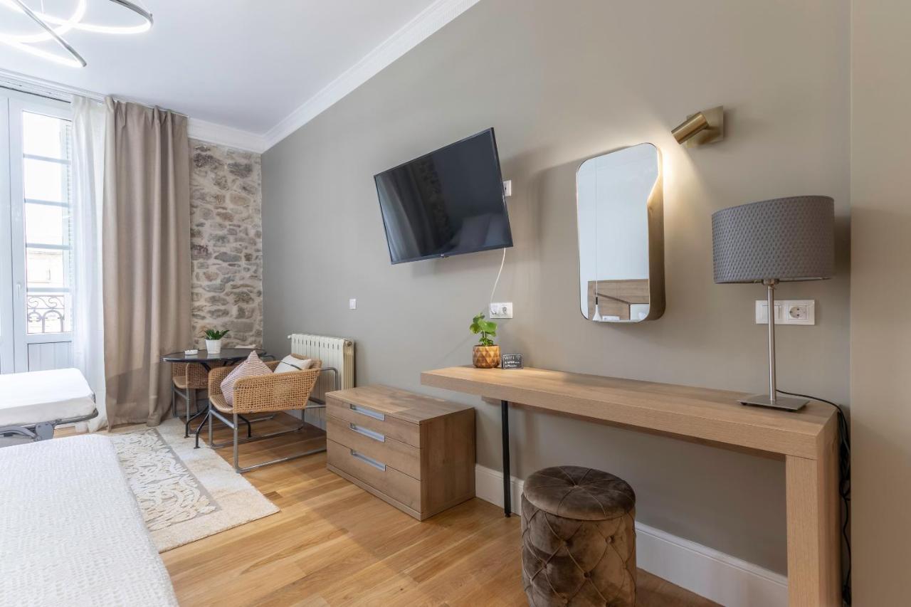 Habitaciones Apartamento B&B Plaza Nueva 8 Bilbao Eksteriør bilde